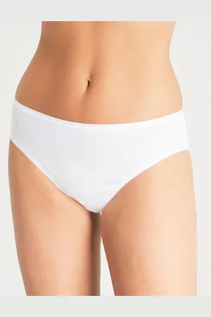 Hanro Womens Seamless Midi Cotton-Jersey Briefs