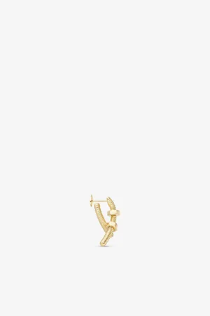 Cartier Écrou De 18ct Yellow-Gold Right Earring