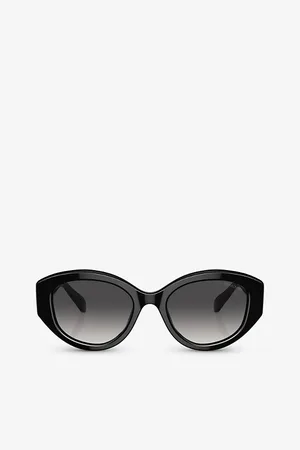 Swarovski Womens Sk6005 Irregular-Frame Acetate Sunglasses