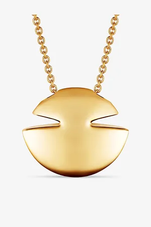 Bvlgari Cabochon 18ct Yellow-Gold Pendant Necklace