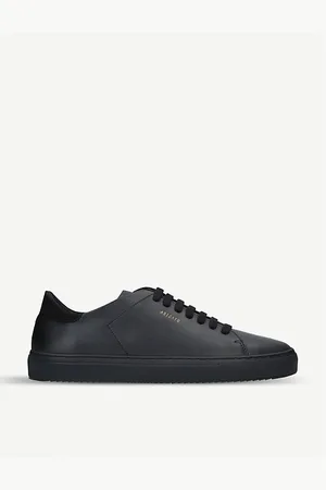 Axel Arigato Mens Clean 90 Leather and Suede Trainers