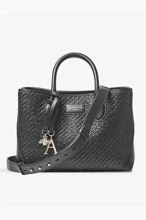 ASPINAL OF LONDON Womens London Medium Interwoven Leather Tote Bag