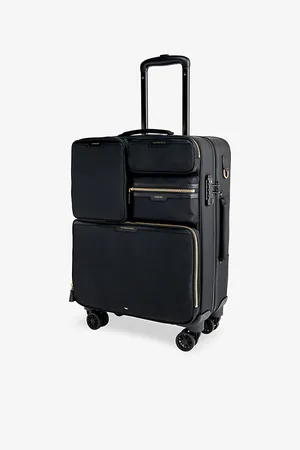 Anya Hindmarch Short-Haul Four-Wheel Recycled-Nylon Luggage Case