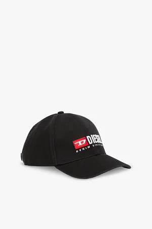 Diesel Mens Corry Logo-Embroidered Cotton Baseball Cap