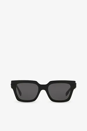 Fendi Fe40078I Irregular-Frame Acetate Sunglasses
