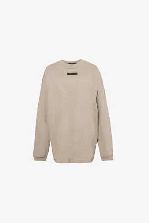 FEAR OF GOD Womens Essentials Long-Sleeved Cotton-Jersey T-Shirt