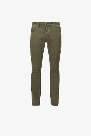 NEUW Mens Lou Regular-Fit Tapered Stretch-Denim Jeans