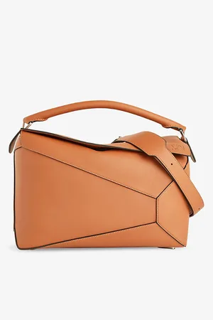 Loewe Mens Puzzle Edge Large Leather Cross-Body Bag