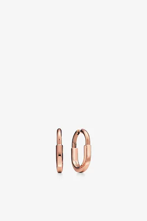 Tiffany & Co. Lock 18ct Rose-Gold Earrings
