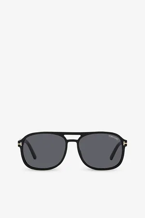 Tom Ford Mens Tr001630 Rosco Square-Frame Cr39 Sunglasses