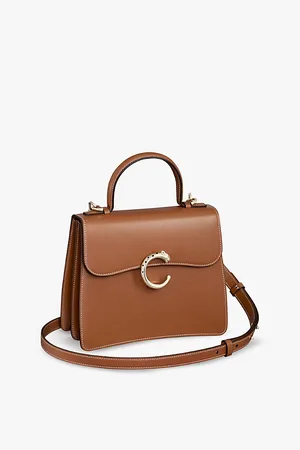 Cartier Womens Panthère De Small Leather Cross-Body Bag