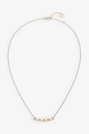 CHAUMET Bee De 18ct Rose-Gold and 0.20ct Diamond Necklace