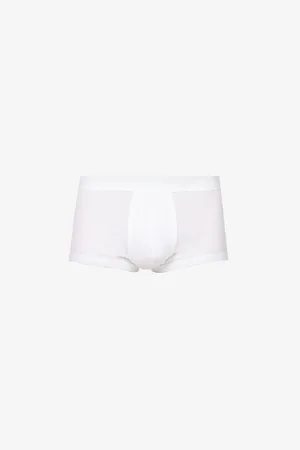 Zimmerli Mens Slim-Fit Cotton-Jersey Trunks