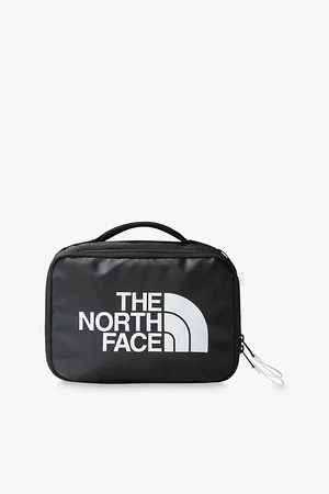 The North Face Womens Base Camp Brand-Print Woven Wash Bag