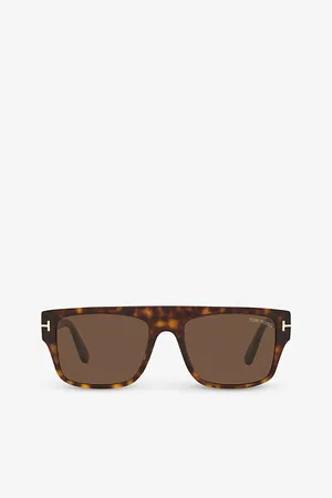 Tom Ford Womens Ft0907 Dunning Square-Frame Acetate Sunglasses