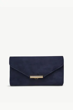 LK Bennett Womens Lucy Suede Clutch