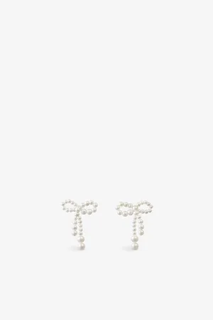 SOPHIE BILLE BRAHE Rosette De Perles 14ct Yellow-Gold and Freshwater Pearl Drop Earrings