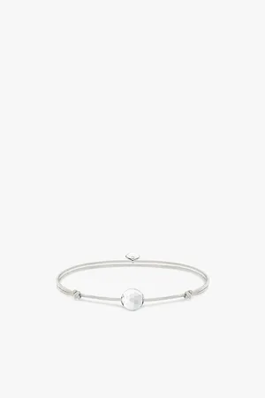 Thomas Sabo Womens Karma Secret 925 Sterling-Silver and Agate Beaded Bracelet