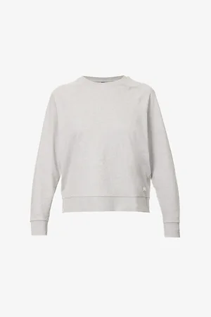 vuori Womens Halo Relaxed-Fit Recycled-Polyester-Blend Sweatshirt