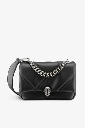Bvlgari Womens Serpenti Maxi Cabochon Small Leather Cross-Body Bag