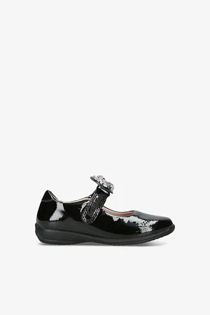 Lelli Kelly Bianca Unicorn-Embellished Patent-Leather School Shoes