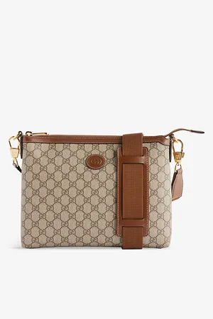 Gucci Mens Ophidia Gg Canvas Cross-Body Messenger Bag