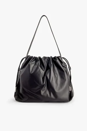 The Row Womens Angy Leather Shoulder Bag