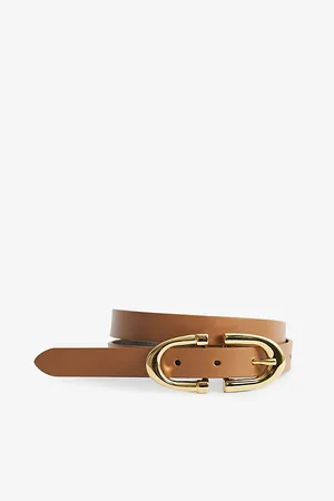 Reiss Womens Bailey Leather Waist Belt