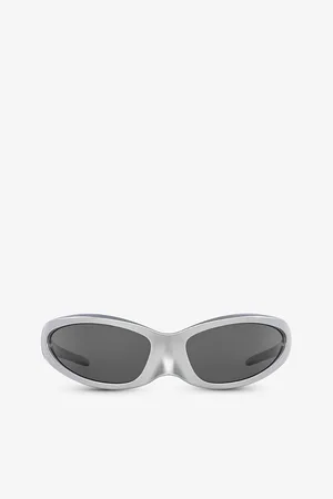 Balenciaga Womens 6E000284 Bb0251S Rectangle-Frame Acetate Sunglasses