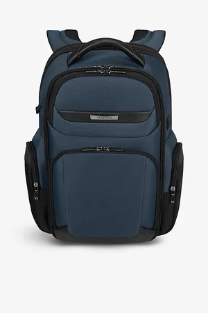 Samsonite Womens Pro-Dlx 6 Logo-Embellished Woven Backpack