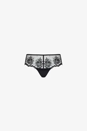 Simone Pérèle Womens Intrigue Low-Rise Lace Boyshort Briefs