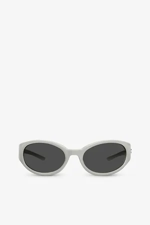 Gentle Monster Womens Young G12 Oval-Frame Acetate Sunglasses
