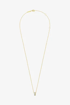 Boucheron Mens Quatre Radiant Edition 18ct Yellow- and 0.10ct Brilliant-Cut Diamond Pendant Necklace