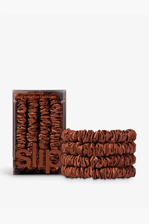 Slip Skinny Silk Scrunchies Pack Of Four