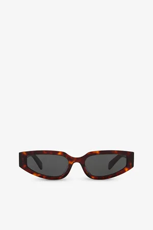 Céline Womens Cl40269U Triomphe Cat-Eye Acetate Sunglasses