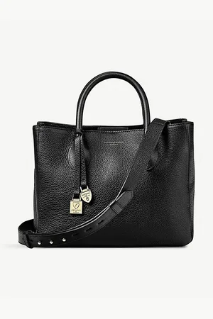 ASPINAL OF LONDON Womens London Small Leather Tote Bag