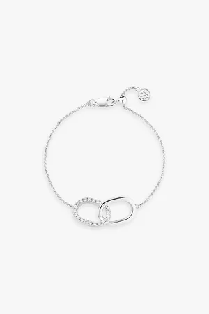Sif Jakobs Womens Capizzi Due Piccolo Sterling-Silver and Zirconia Bracelet