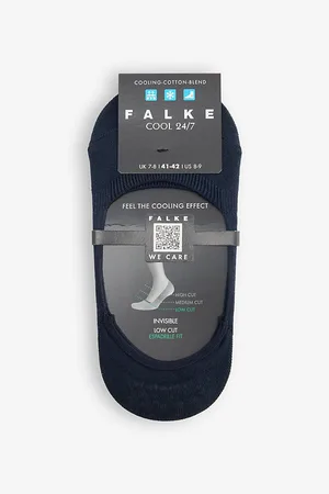 Falke Mens Cool 24/7 Cotton-Blend Socks