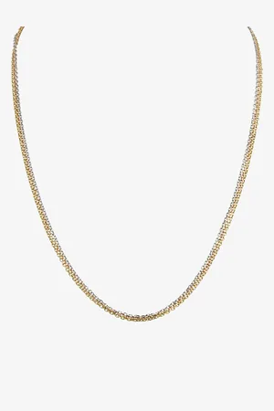 Cartier Trinity 18ct White-Gold, 18ct Rose-Gold and 18ct Yellow-Gold Chain Necklace