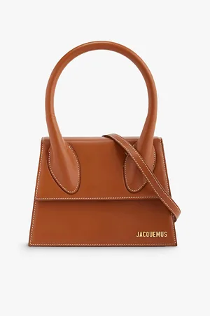 Jacquemus Womens Le Grand Chiquito Leather Top-Handle Bag