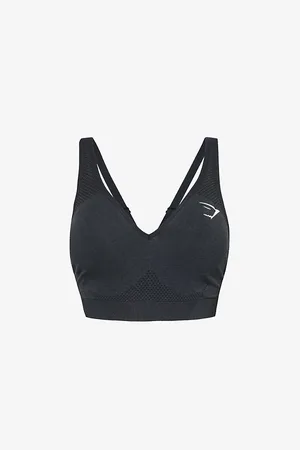 GymShark Womens Vital Fitted Stretch-Woven Sports Bra