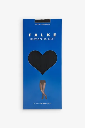 Falke Romantic Dot Logo-Print Stretch-Woven Tights