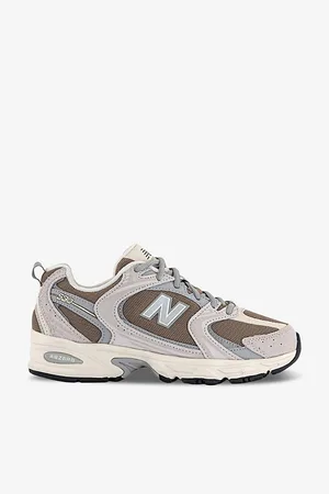 New Balance Mens Mr530 Logo-Embossed Suede and Mesh Low-Top Trainers