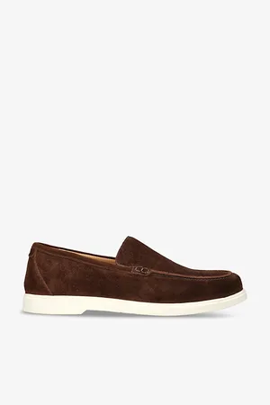 Loake Mens Tuscany Slip-On Suede Loafers
