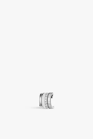 Boucheron Quatre Double White 18ct White-Gold and 0.24ct Diamond Single Earring