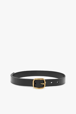Loewe Womens Rounded Leather Belt
