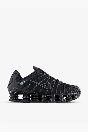Nike Womens Shox Tl Leather, Mesh and Shell Low-Top Trainers