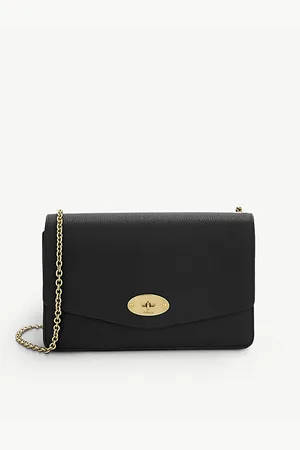 MULBERRY Womens Darley Small Grained-Leather Clutch Bag