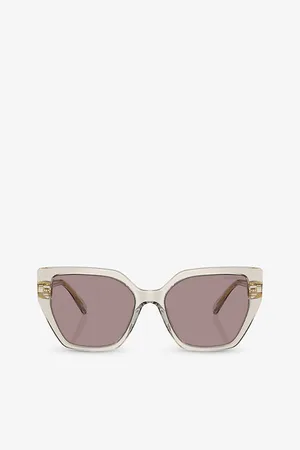 Swarovski Womens Sk6016 Irregular-Frame Acetate Sunglasses