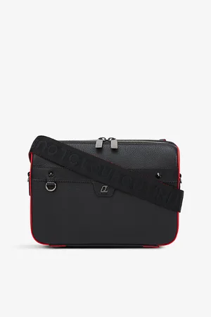 Christian Louboutin Mens Ruisbuddy Leather Cross-Body Bag